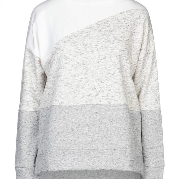 French Connection Color Block Sweatshirt - Picture 1 of 4